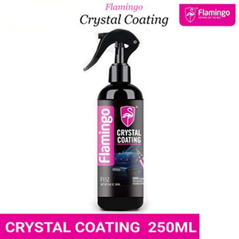 Flamingo crystal coating high gloss shine liquid spray polish -250 ml f12  NOTE: AVAILABLE ON 50% DISCOUNT